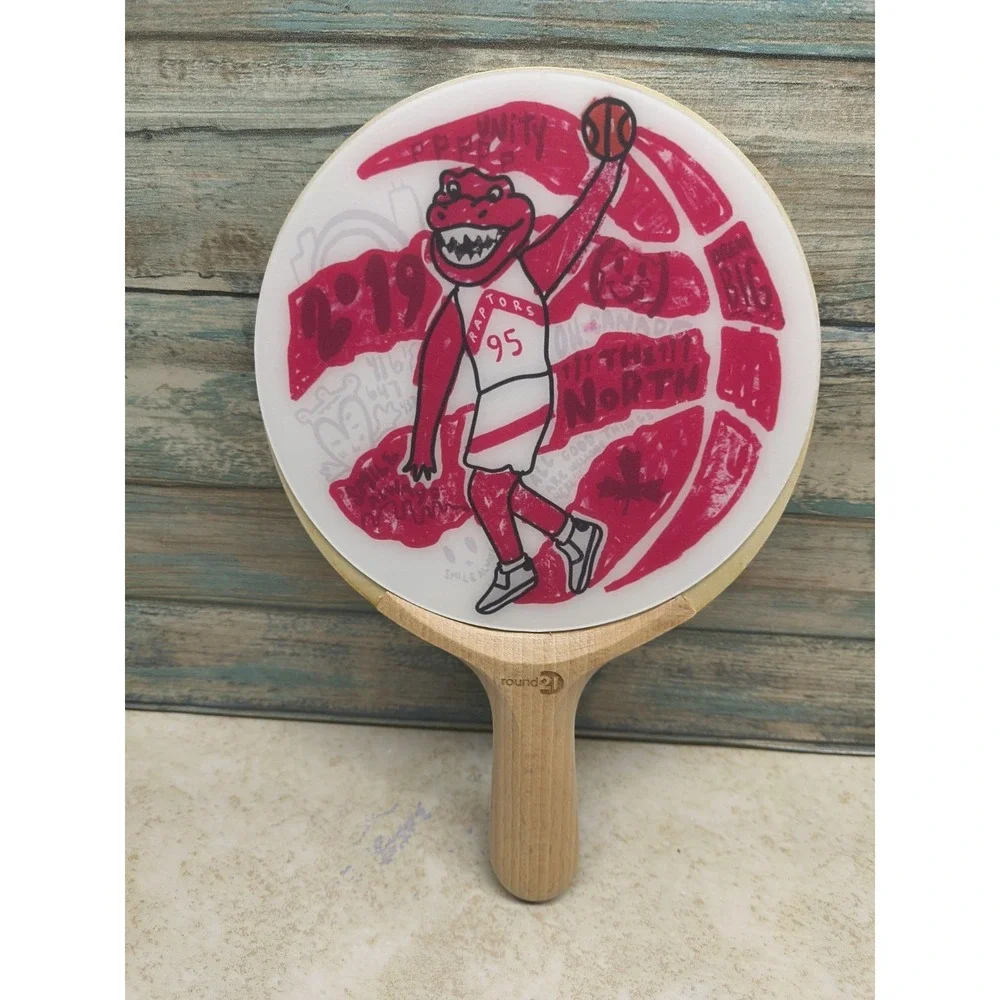 round21 Toronto Raptors Table Tennis Paddle Slick